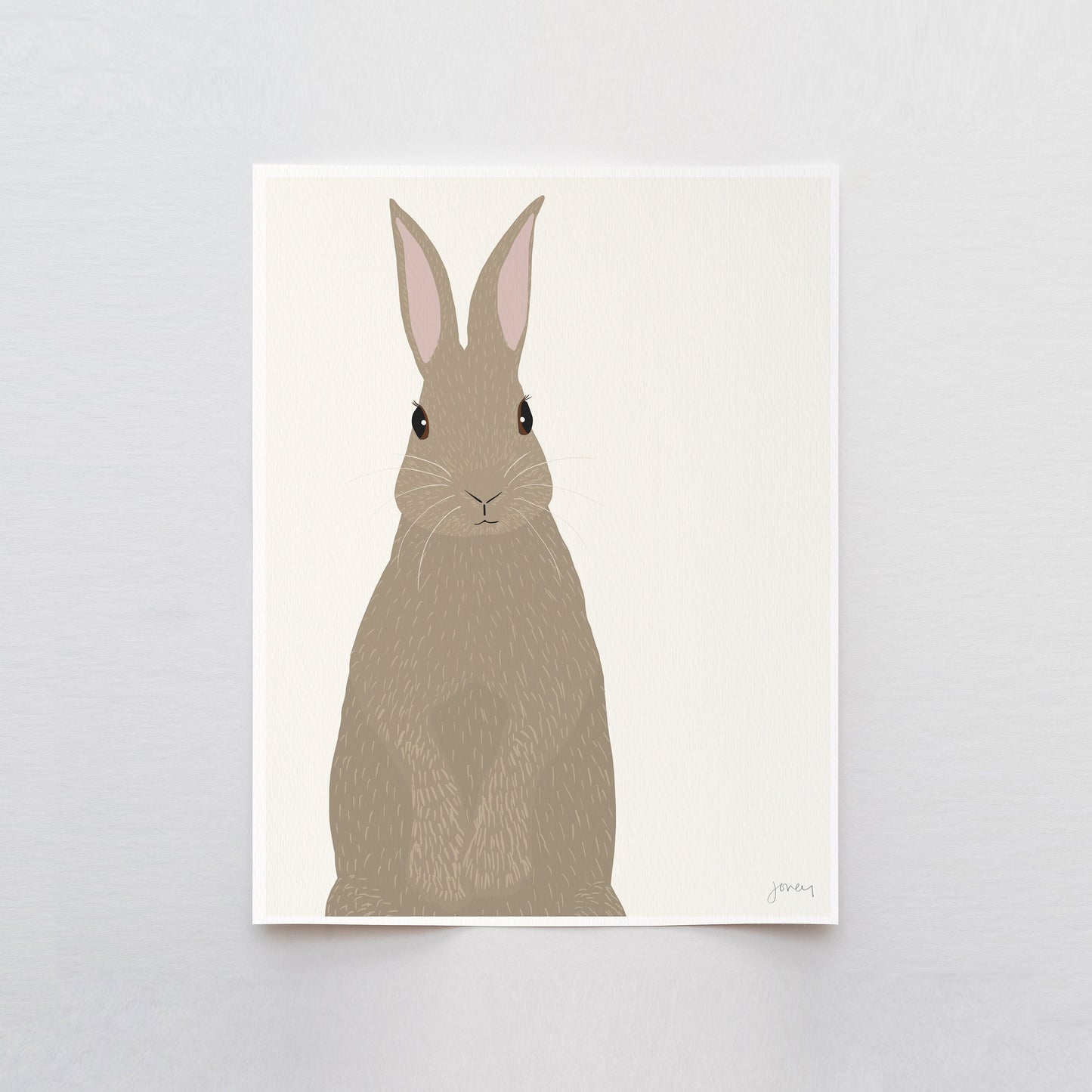 Cottontail Art Print - Unframed or Framed - 160106
