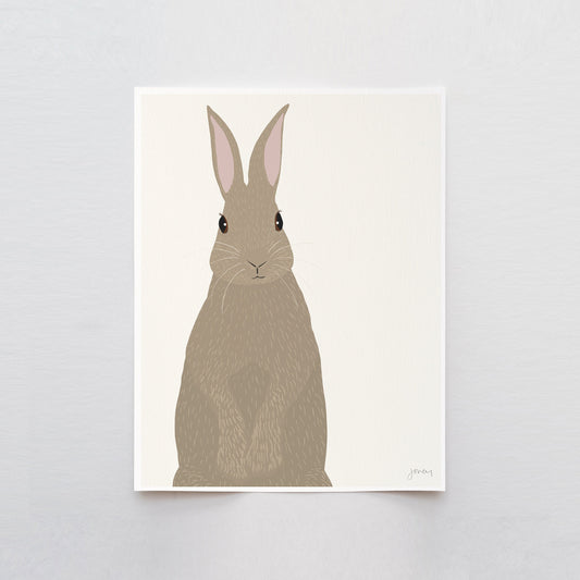 Cottontail Art Print - Unframed or Framed - 160106