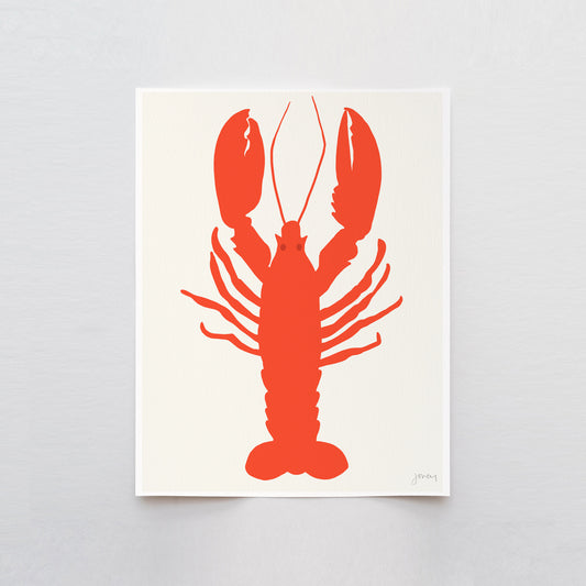 Red Lobster Art Print - Unframed or Framed - 140803