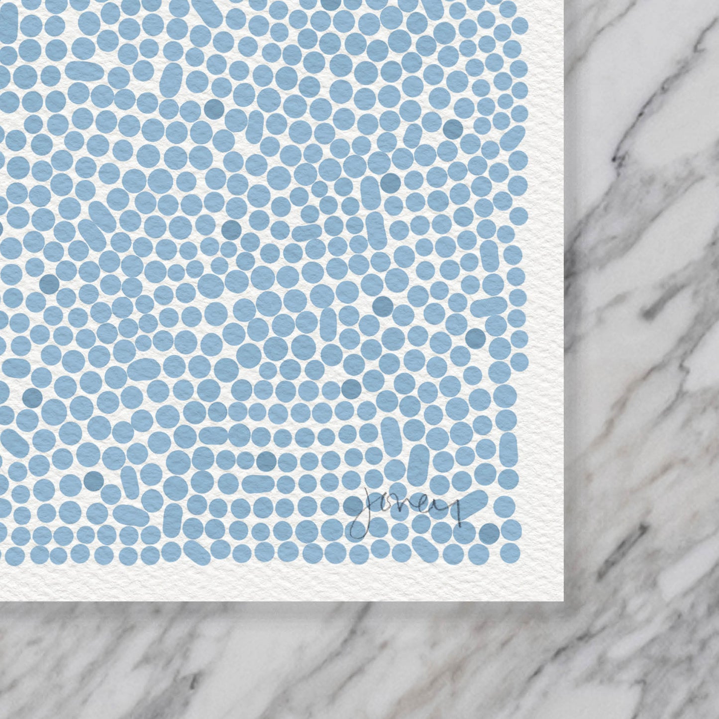 Abstract Whale Tale Art Print - Unframed or Framed - 240519