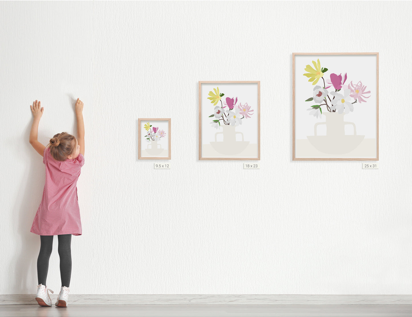 Still Life with Magnolia Flowers - Signed - 200802