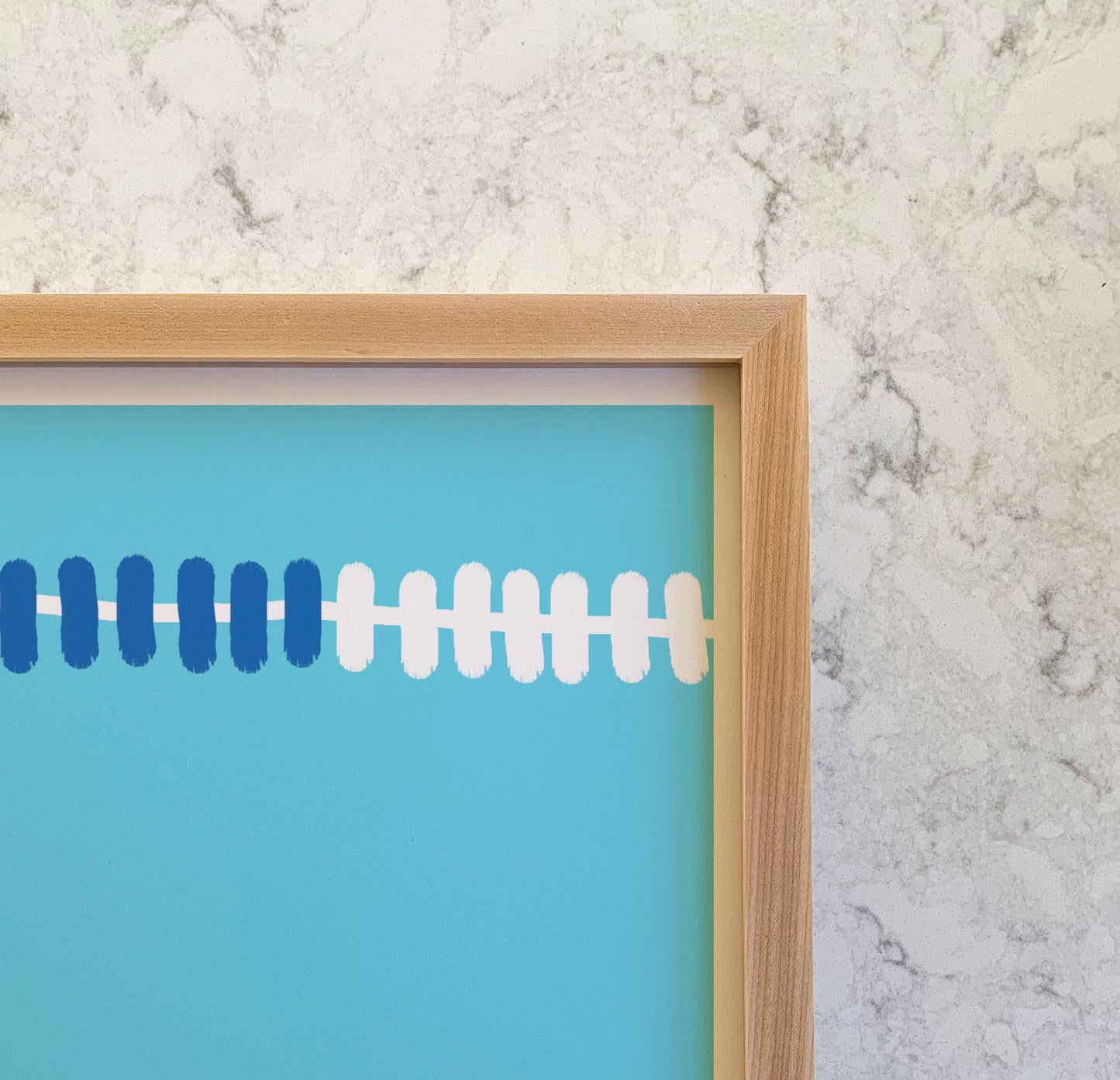 Pool Lane Lines Art Print - Unframed or Framed - 110904