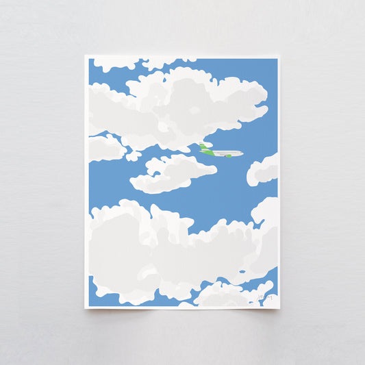 Airplane Art Print - Unframed or Framed -  230124