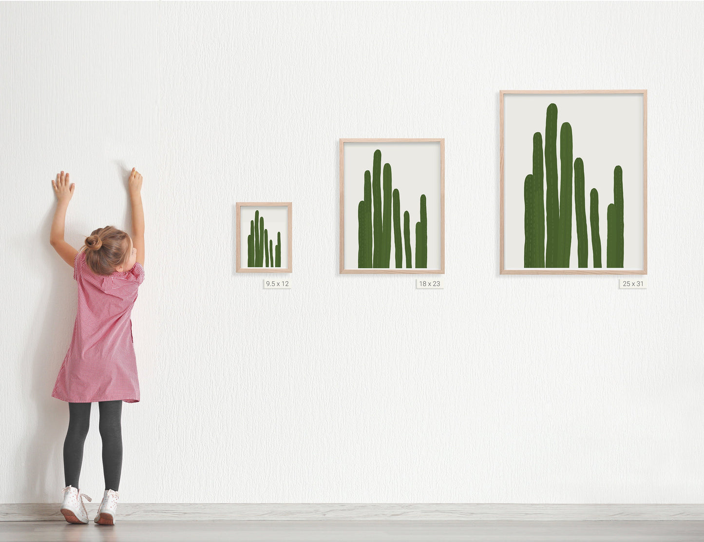 Pipe Cactus Art Pint - Unframed or Framed - 151021