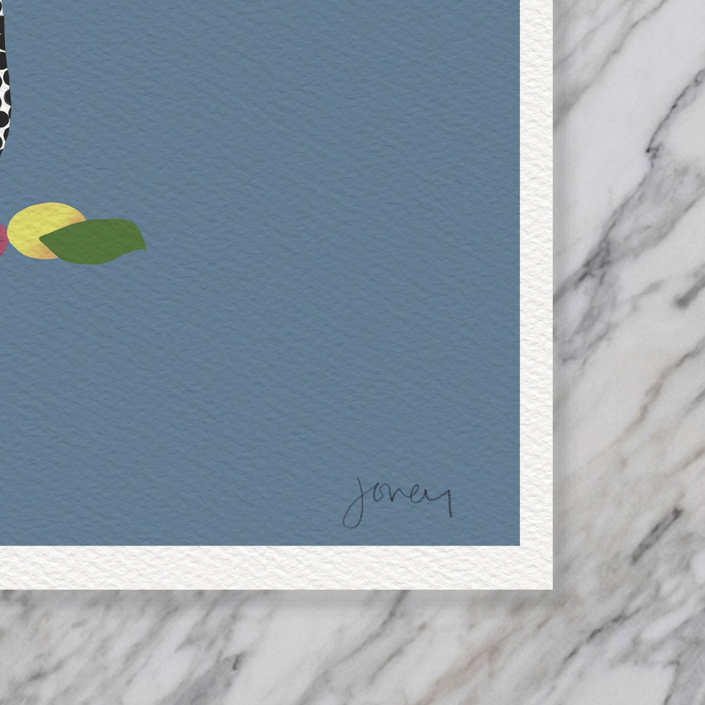 Plum Branches Abstract Still Life Art Print - Unframed or Framed - 200419