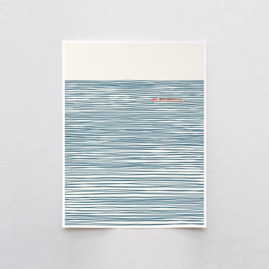 Container Ship Abstract Art Print - Unframed or Framed - 140106