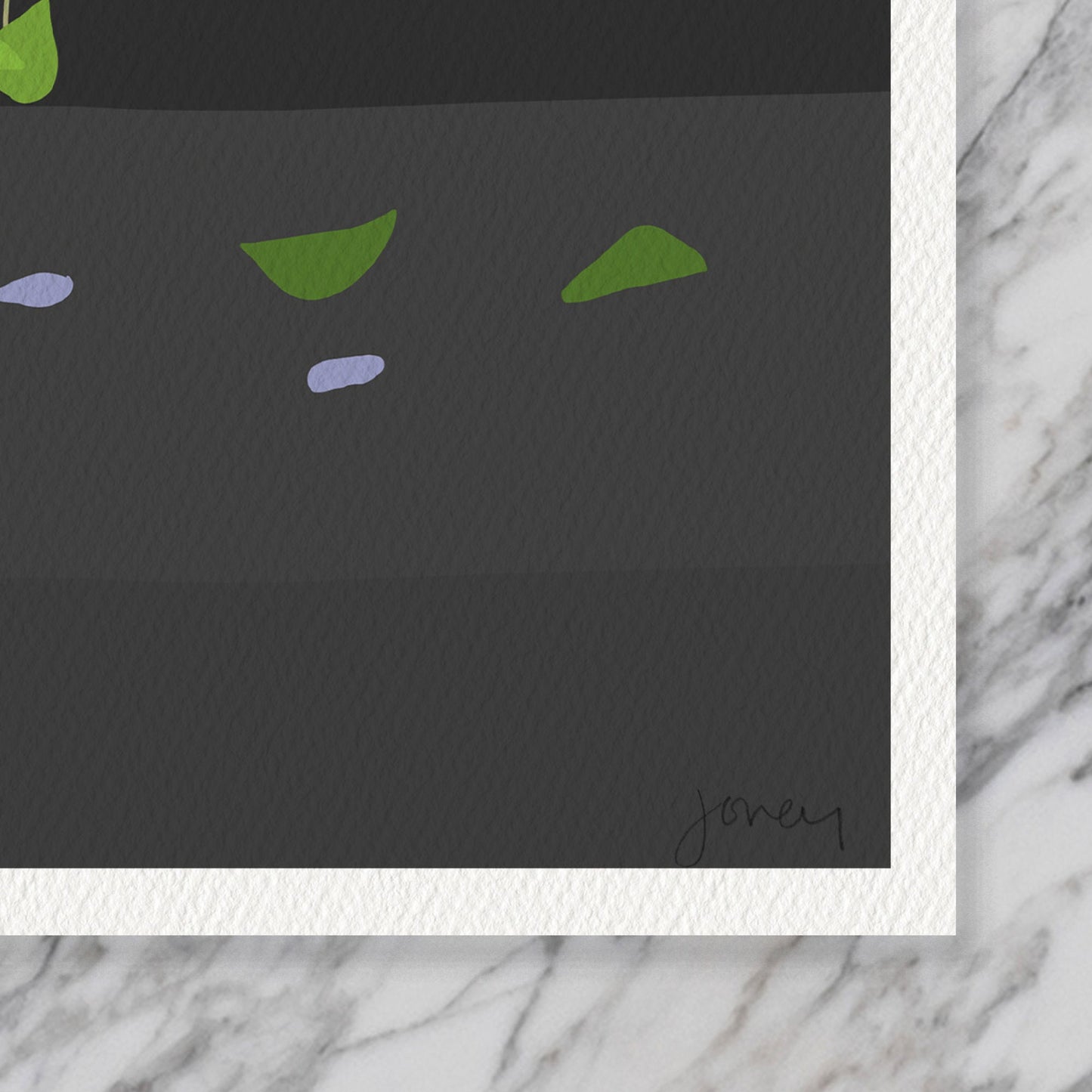 Tulip Abstract Still Life Art Print - Unframed or Framed - 200110