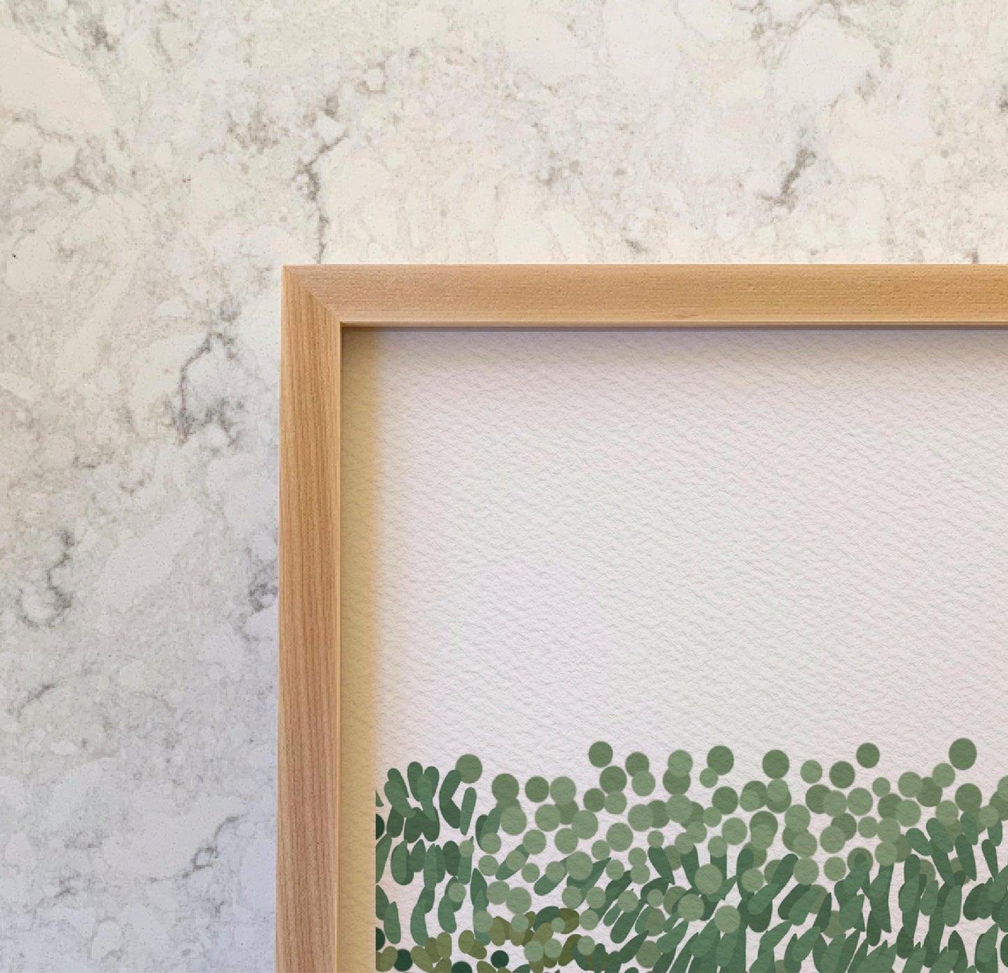 Egret in Wetlands Portrait Art Print - Unframed or Framed - 210806