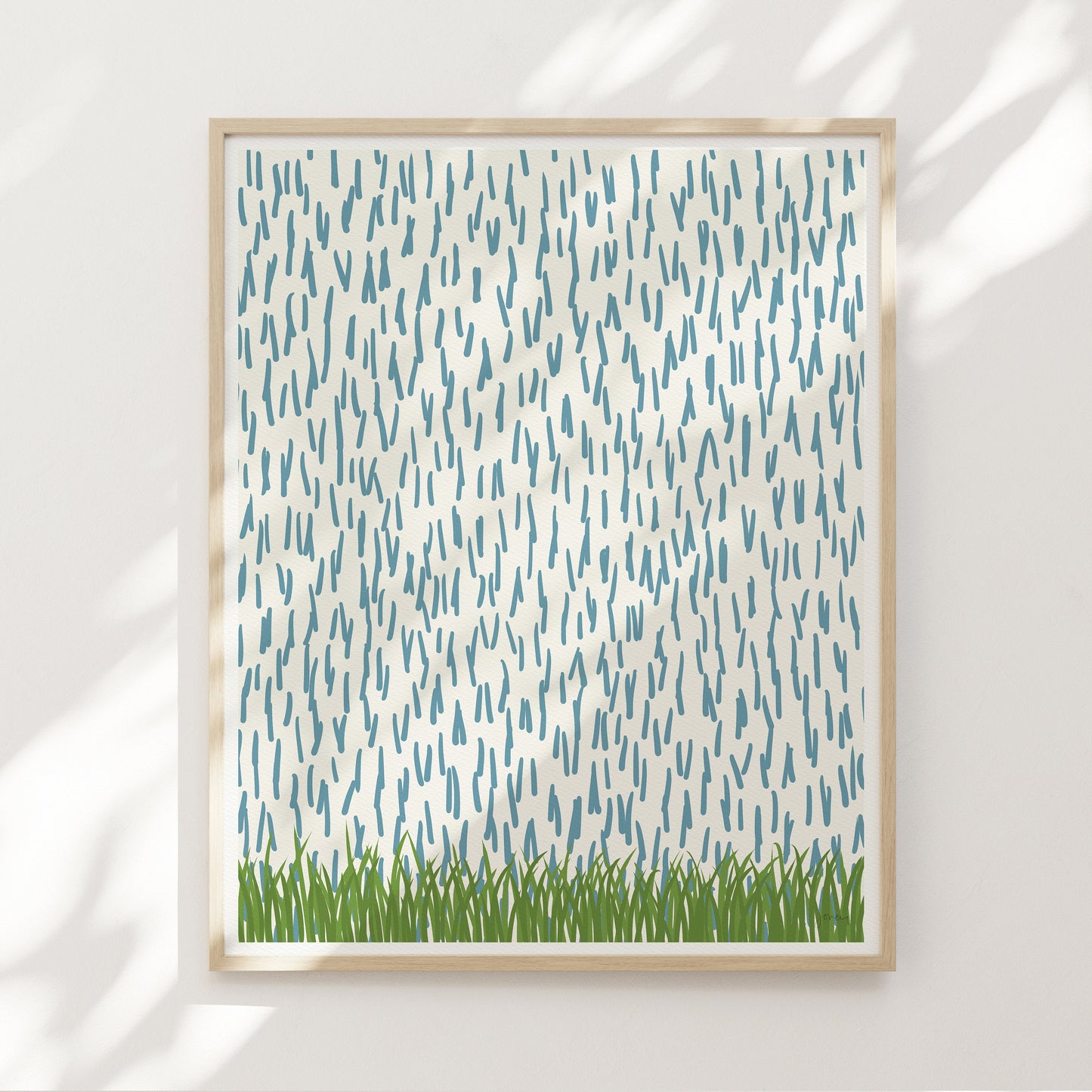 Spring Rain Art Print - Unframed or Framed - 141204