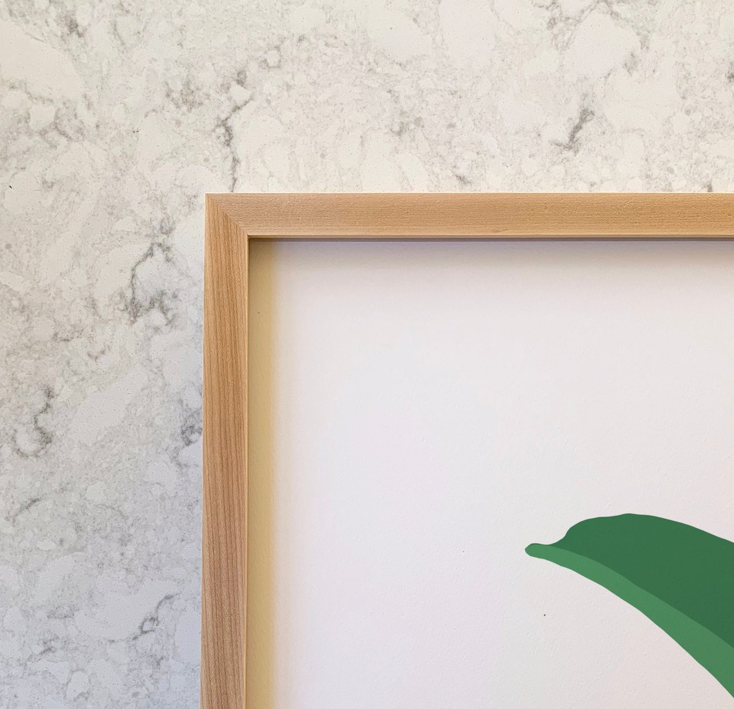 Tropical Leaves Still Life Art Print- Unframed or Framed - 200606