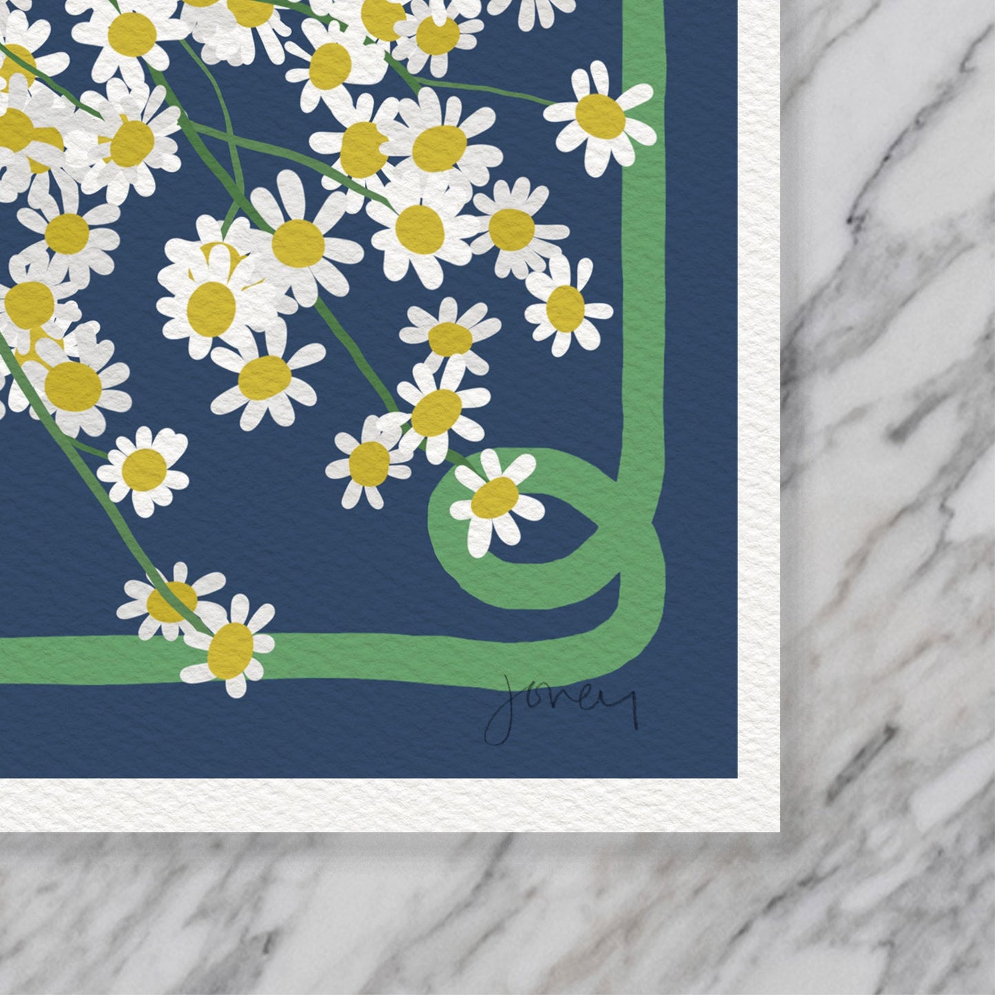 Chamomile Field Art Print - Unframed or Framed - 250921