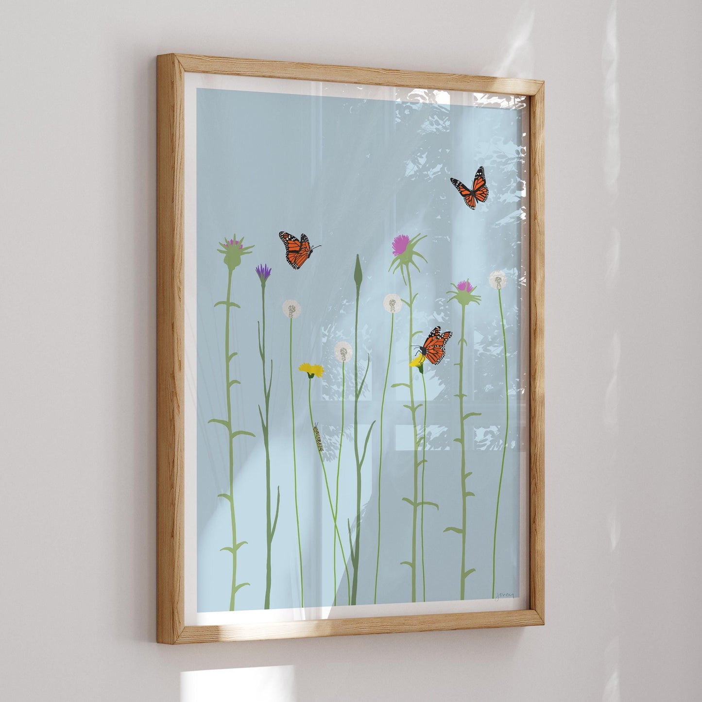 Dandelions Art Print - Unframed or Framed - 210226
