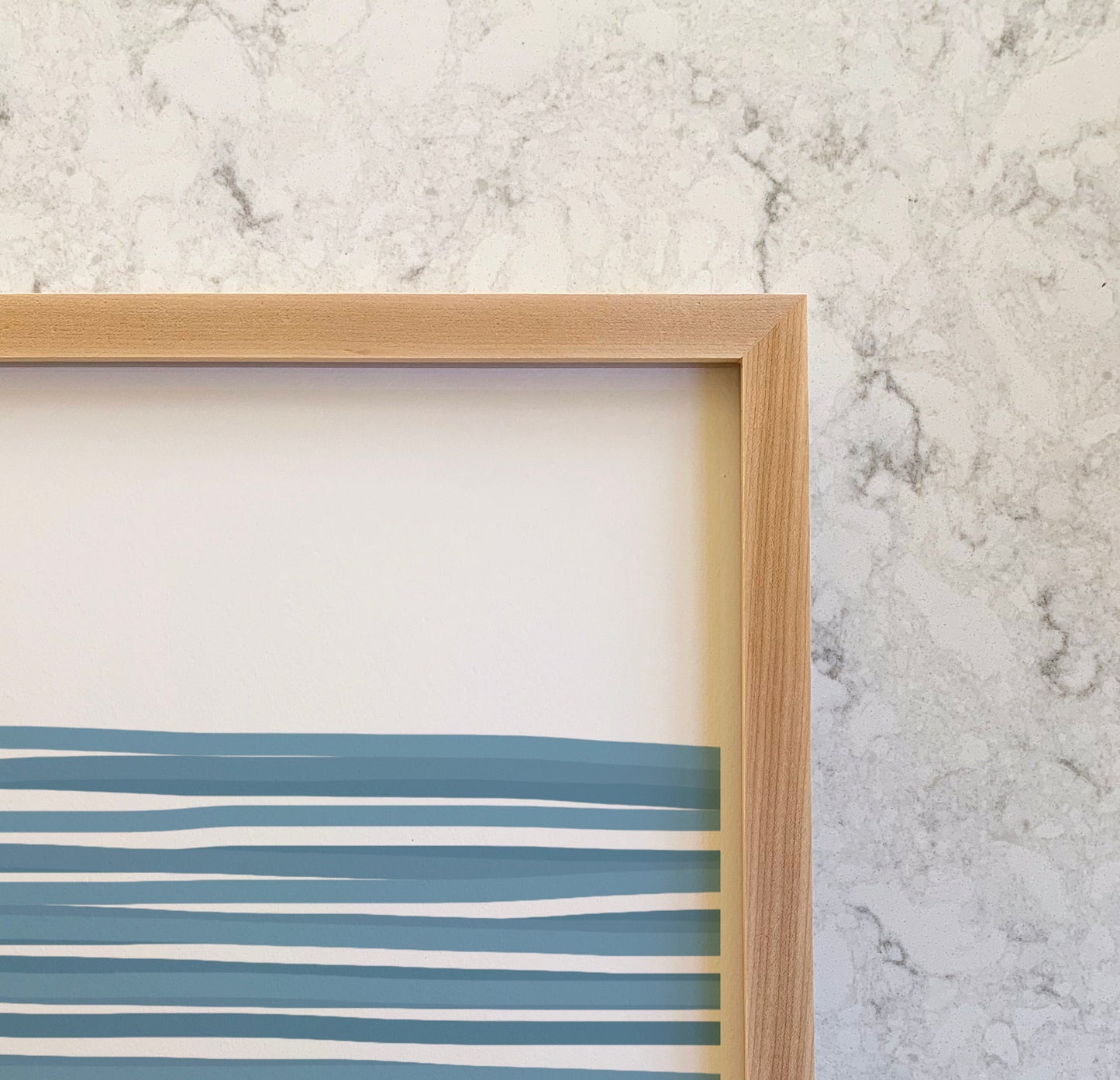 Sailboats on Striped Water Art Print - Unframed or Framed - 140324