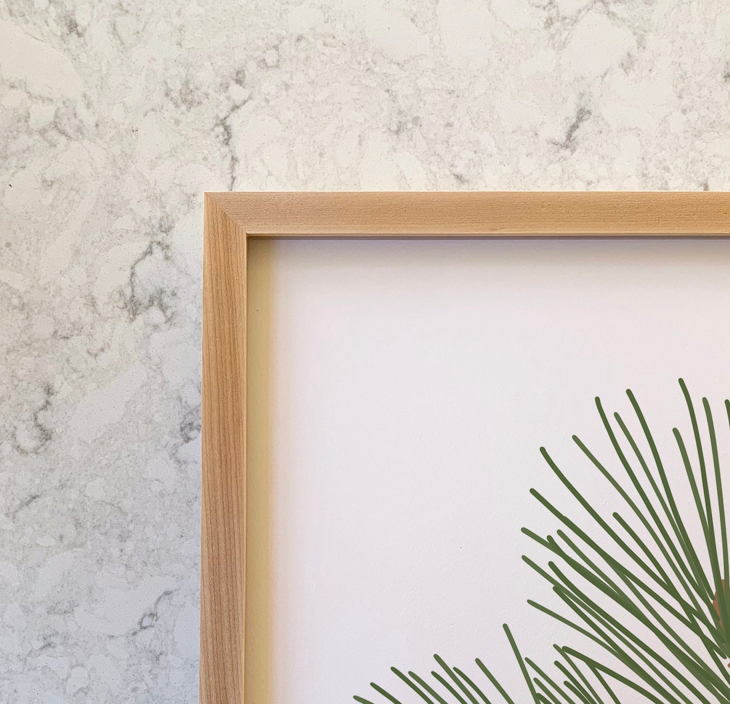 White Pine Abstract Still Life Art Print - Unframed or Framed - 210109