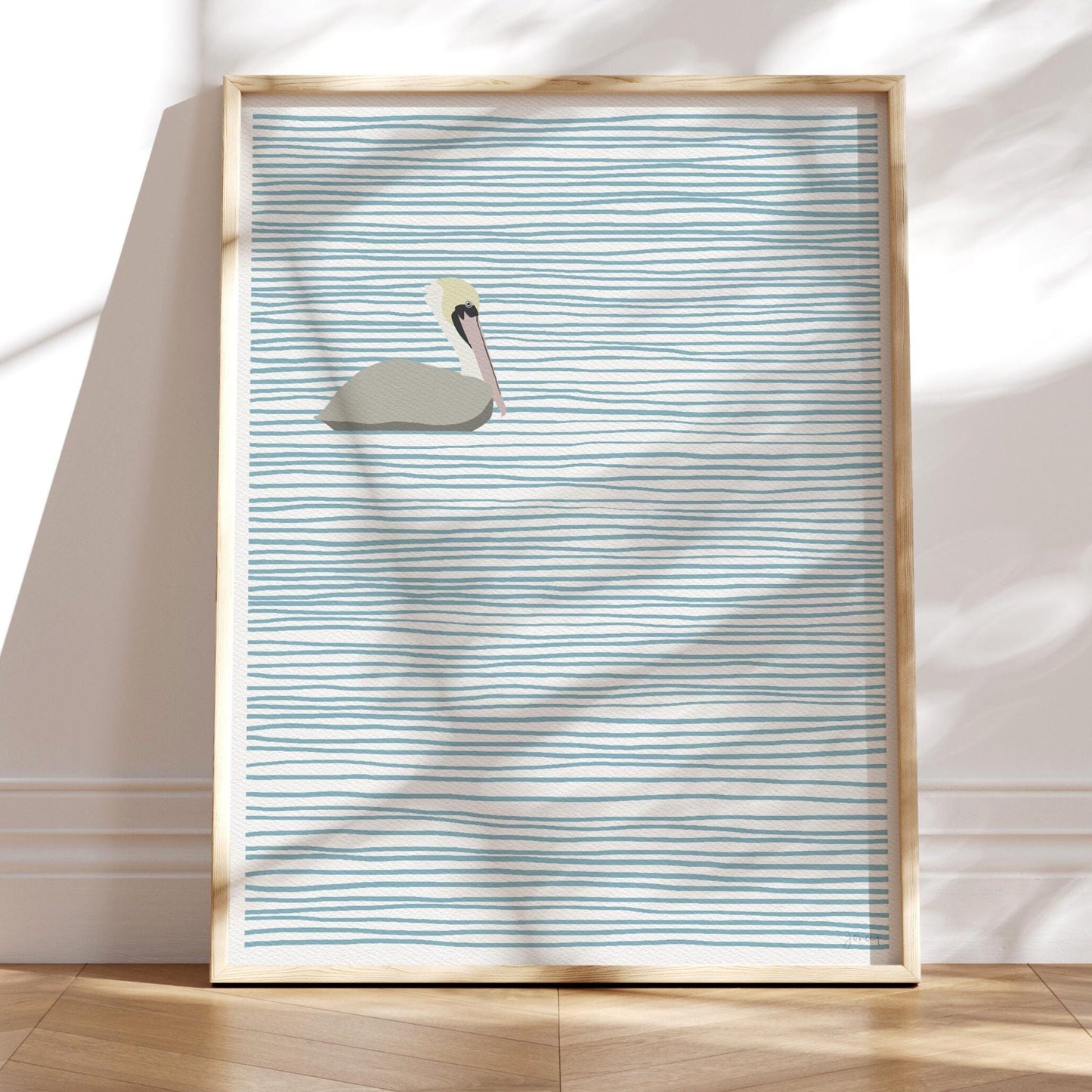 Pelican Art Print - Unframed or Framed - 230402