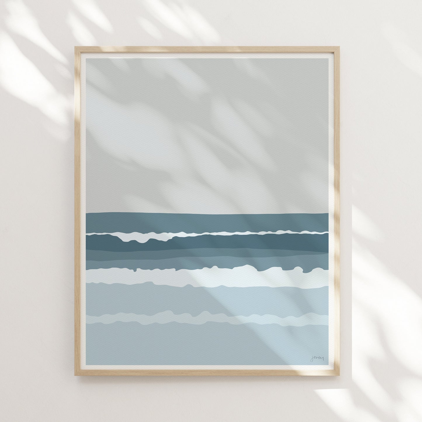 Ocean Waves Art Print - UnFramed or Framed - 130725P