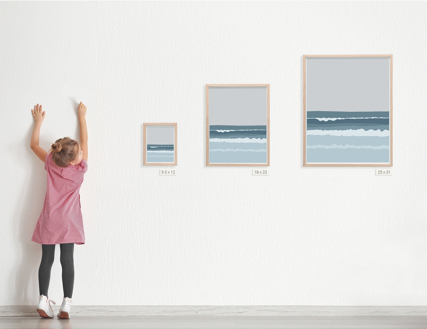 Ocean Waves Art Print - UnFramed or Framed - 130725P