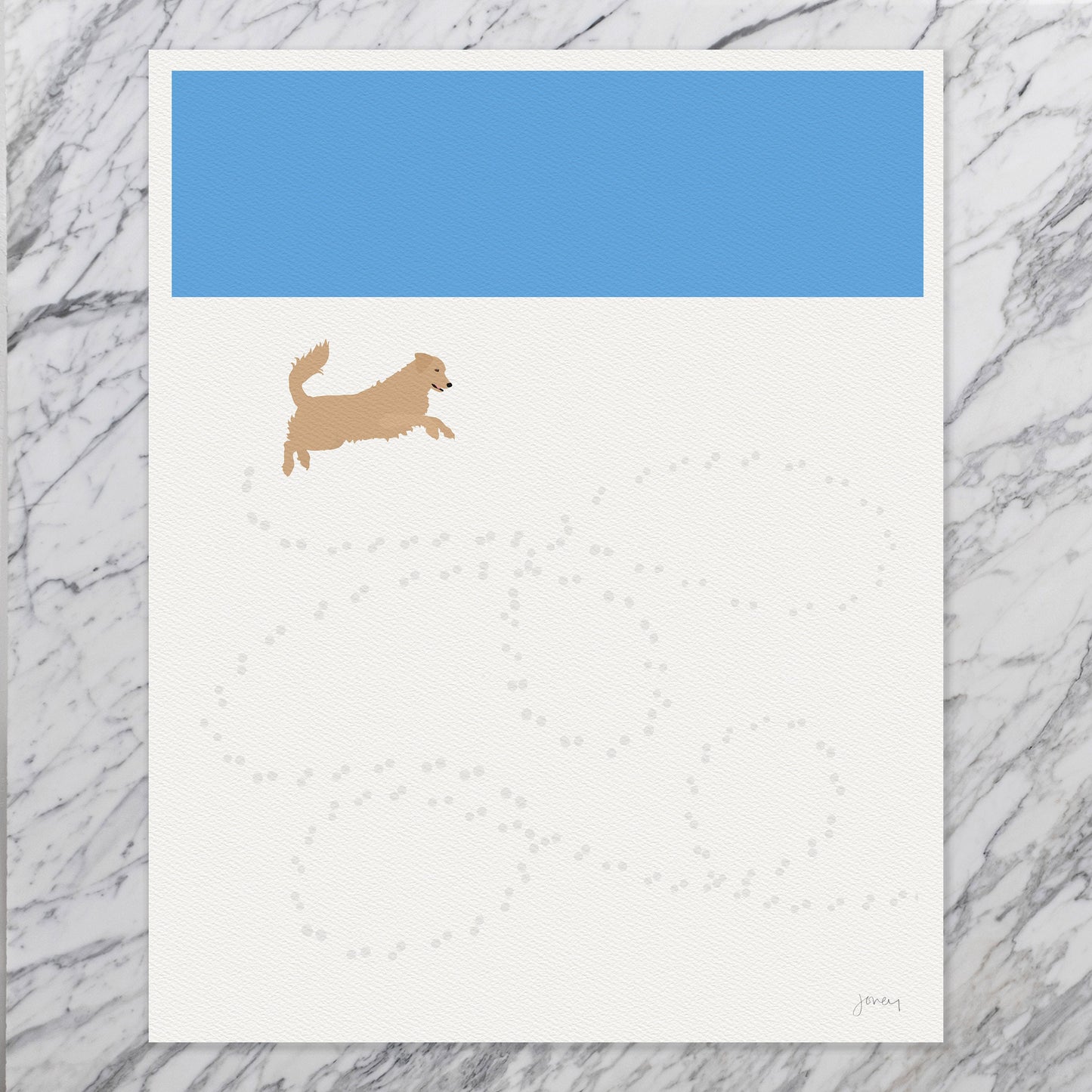 Golden Retriever Art Print - Unframed or Framed - 221224