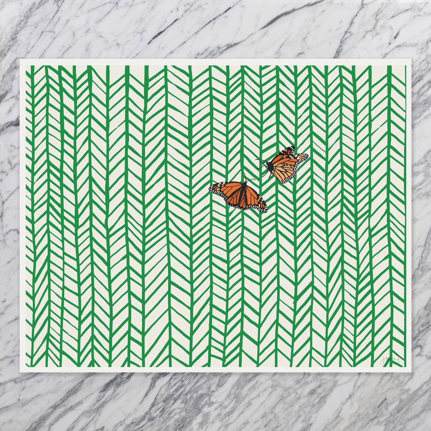 Butterflies Wall Art Print - Unframed or Framed - 160618