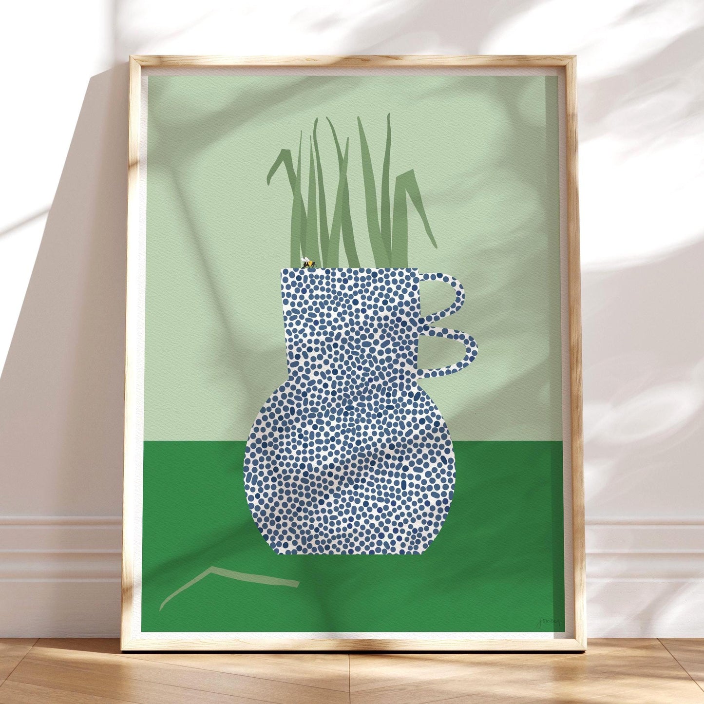 Sedge Grass Still Life Art Print - Unframed or Framed - 201019