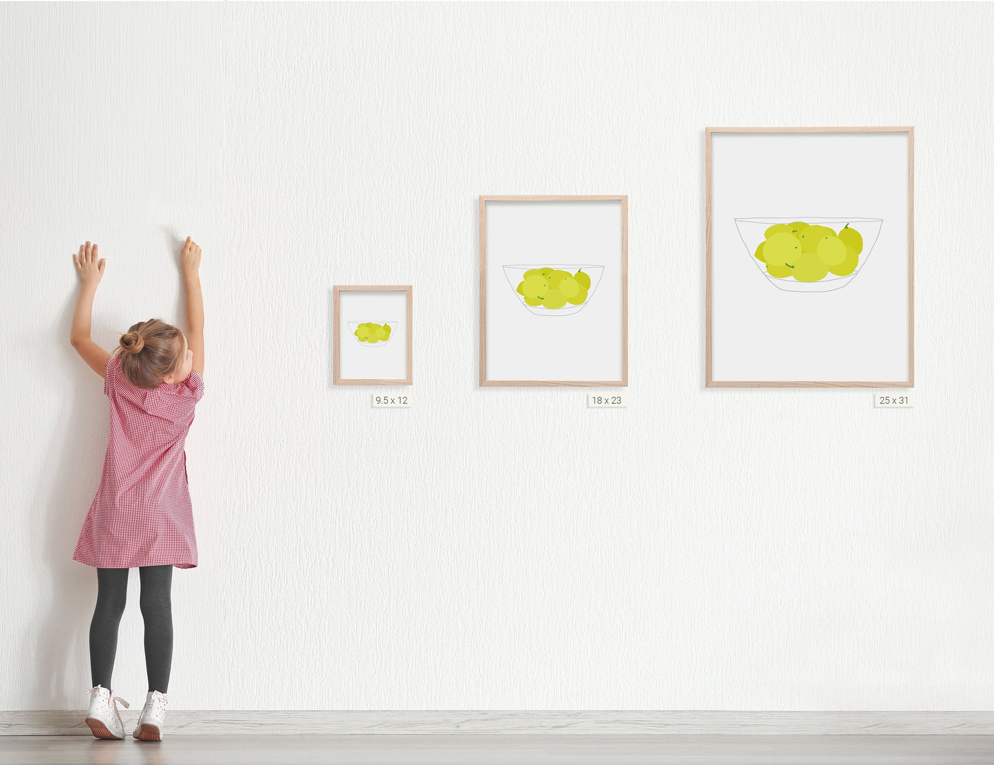 Glass Bowl with Meyer Lemons Art Print - Unframed or Framed - 130124