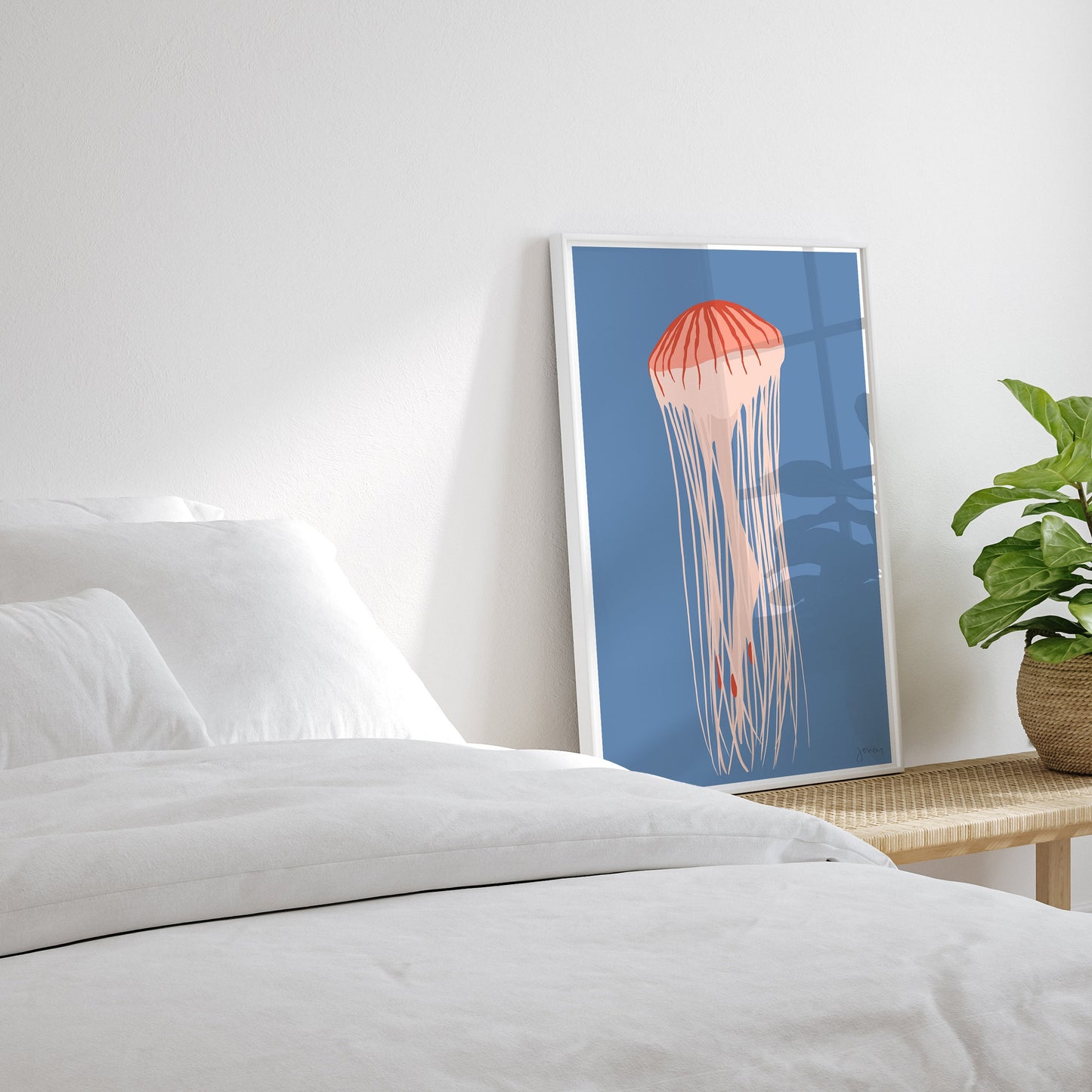Jellyfish Art Print - Unframed or Framed - 230201