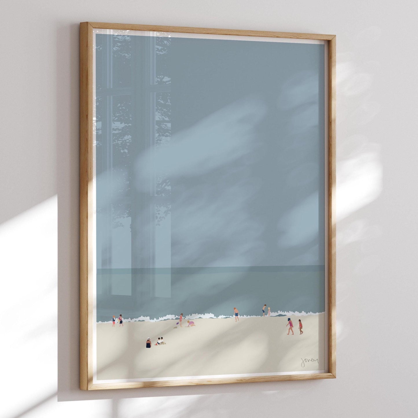 Beach Afternoons Art Print - Unframed or Framed - 230723