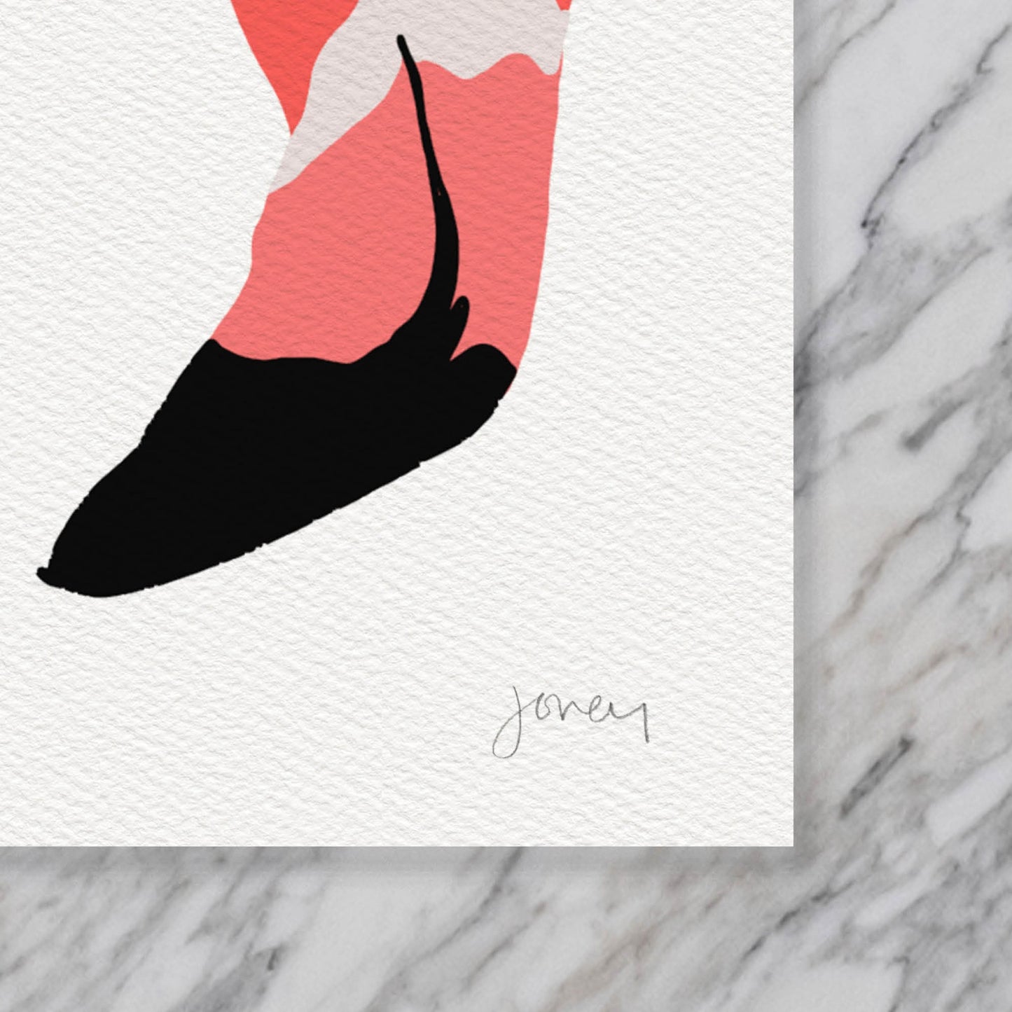 American Flamingo Art Print - Unframed or Framed - 230117