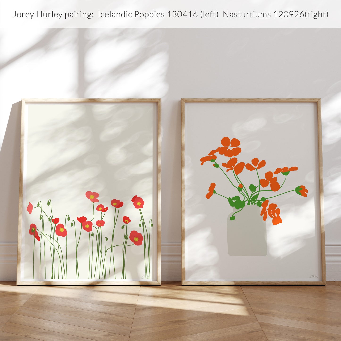 Nasturtiums Art Print - Unframed or Framed - 120926