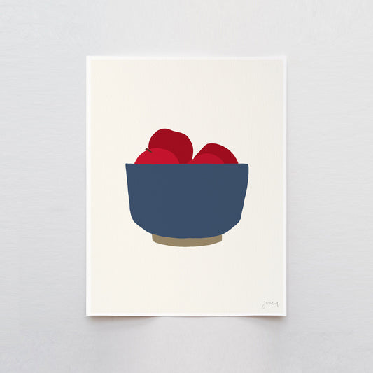 Red Apples Art Print - Unframed or Framed - 121001