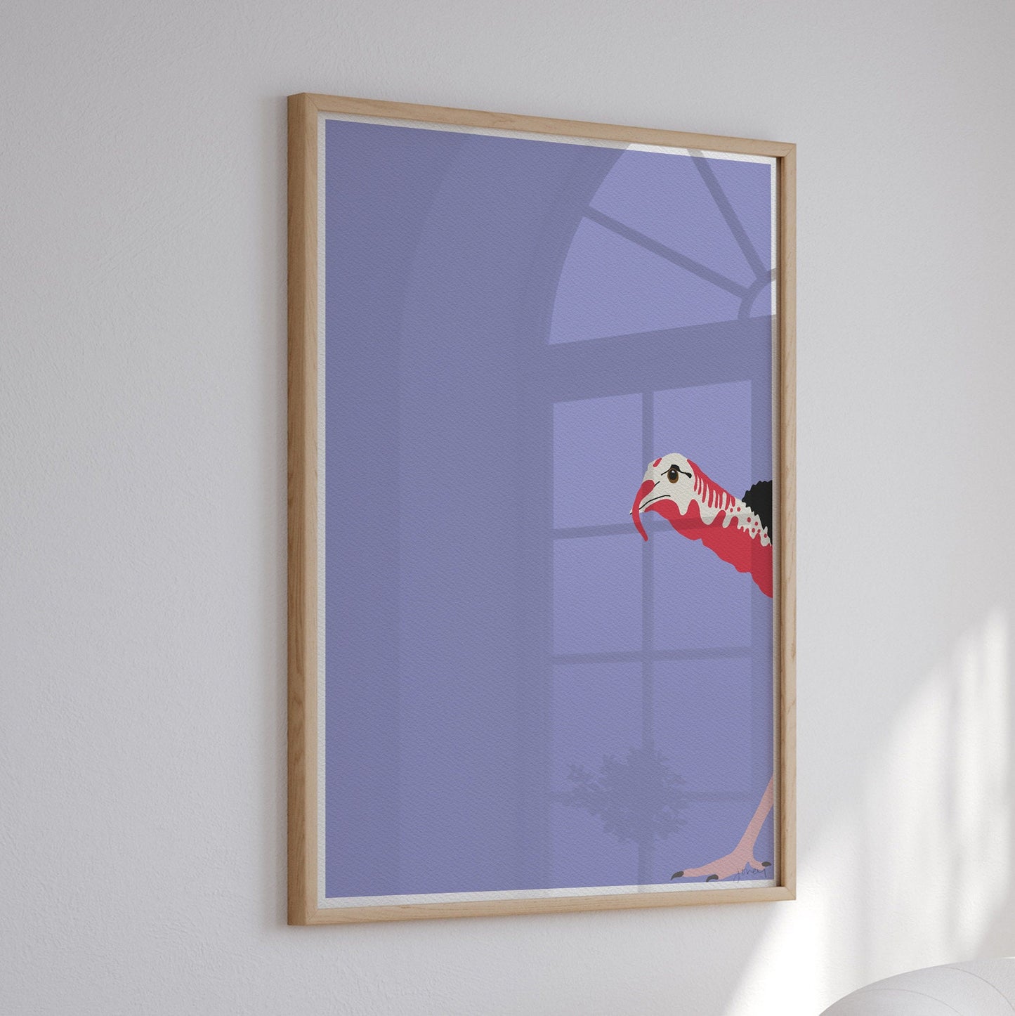 Wild Turkey Art Print - Signed - 121120