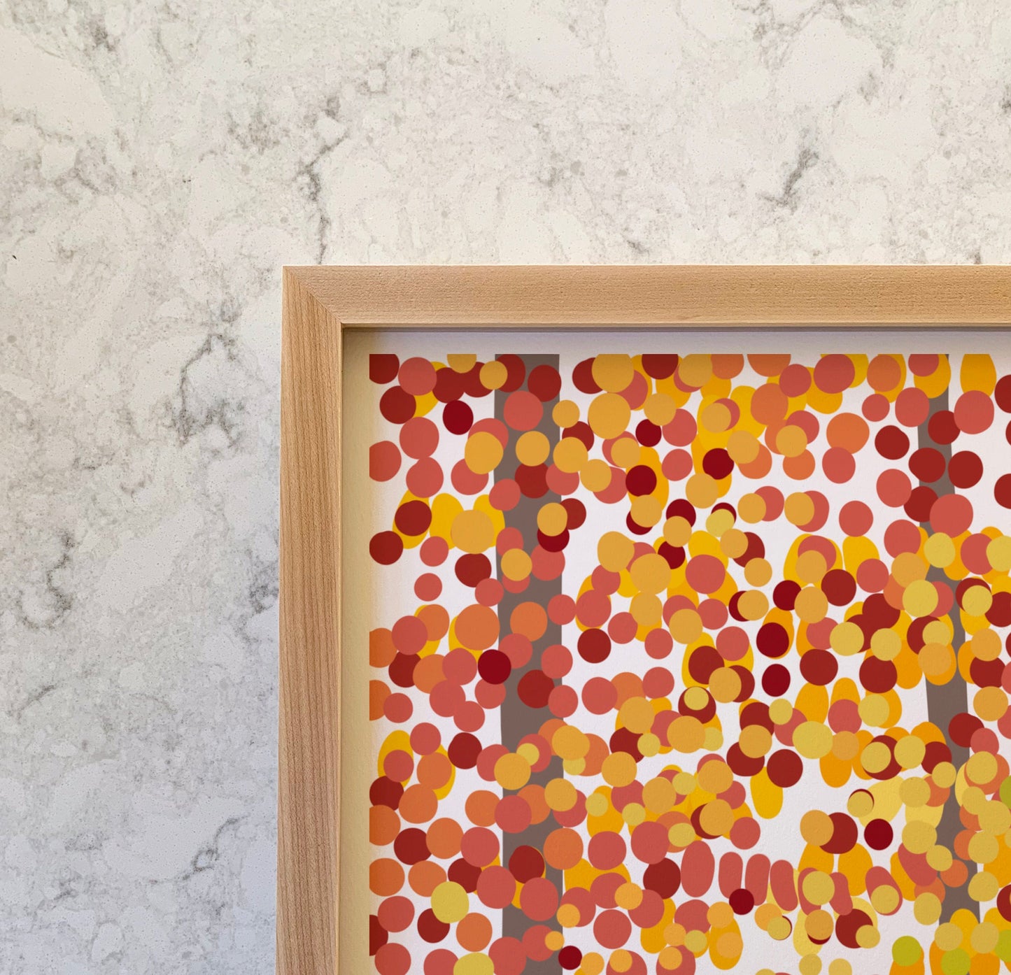 Fall Foliage Hike Art Print - Unframed or Framed - 211205