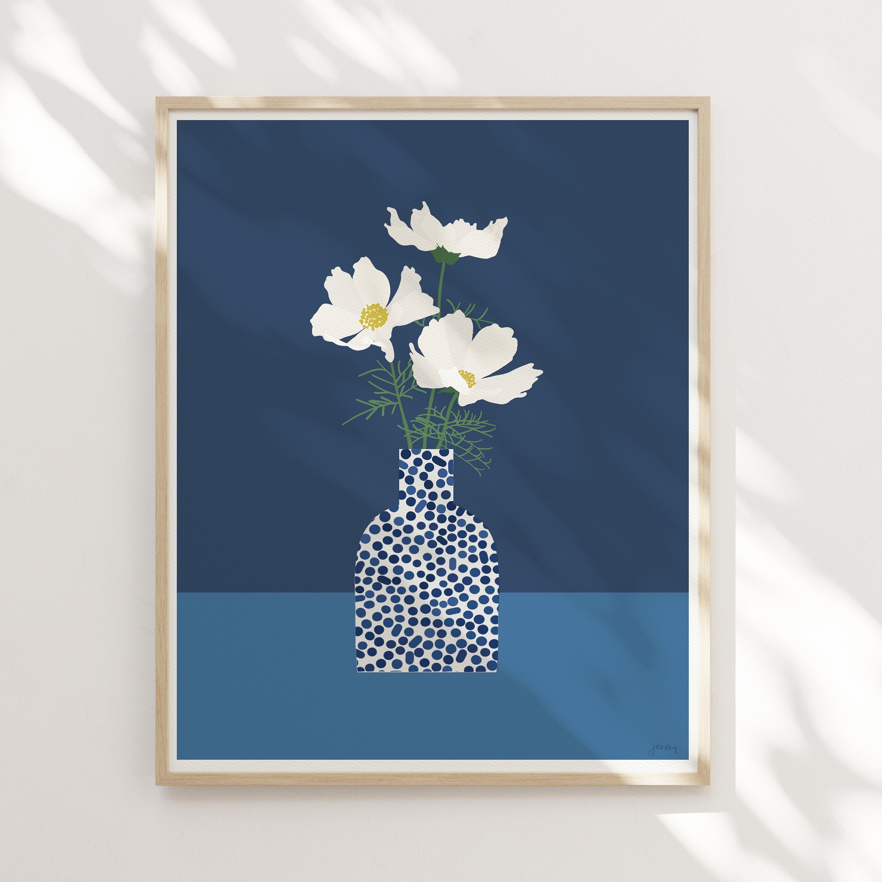 Cosmos Flowers Signed Art Print - 220525 – Jorey Hurley