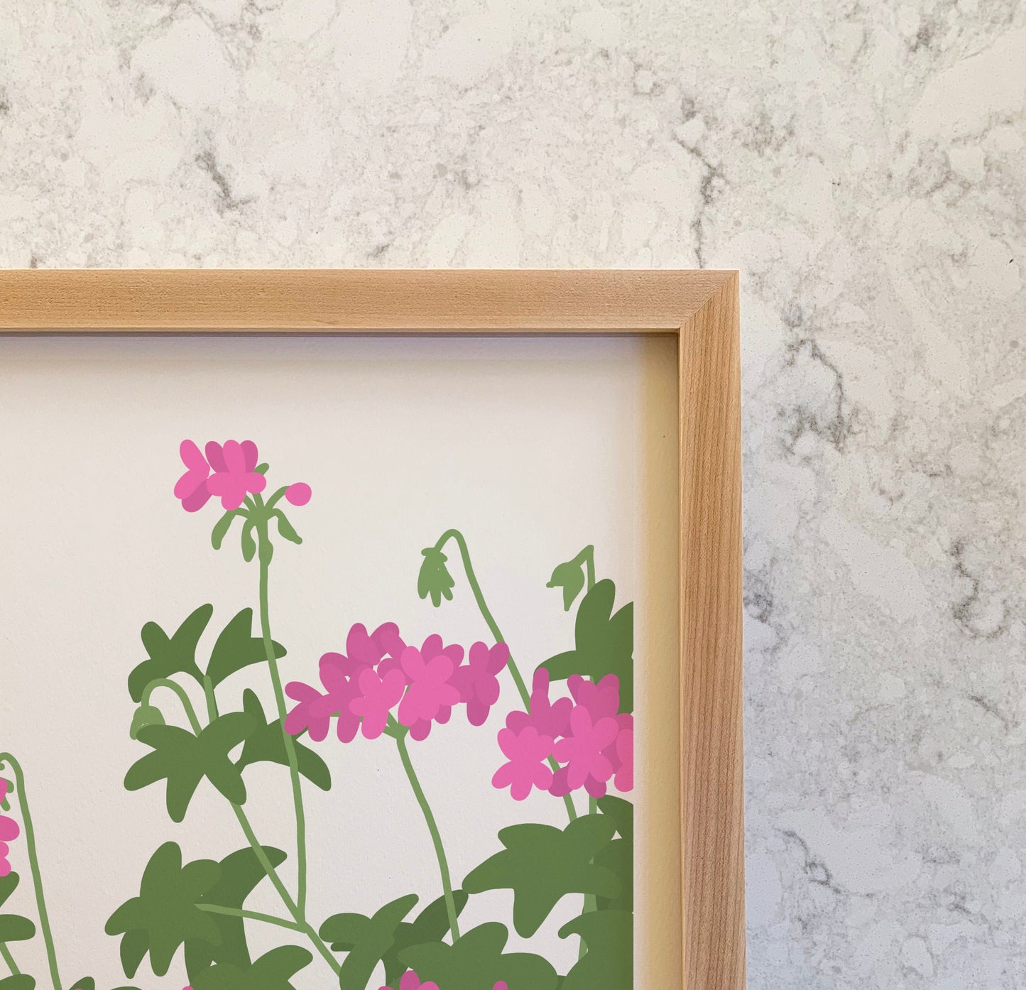 Geraniums Art Print - Unframed or Framed - 160419
