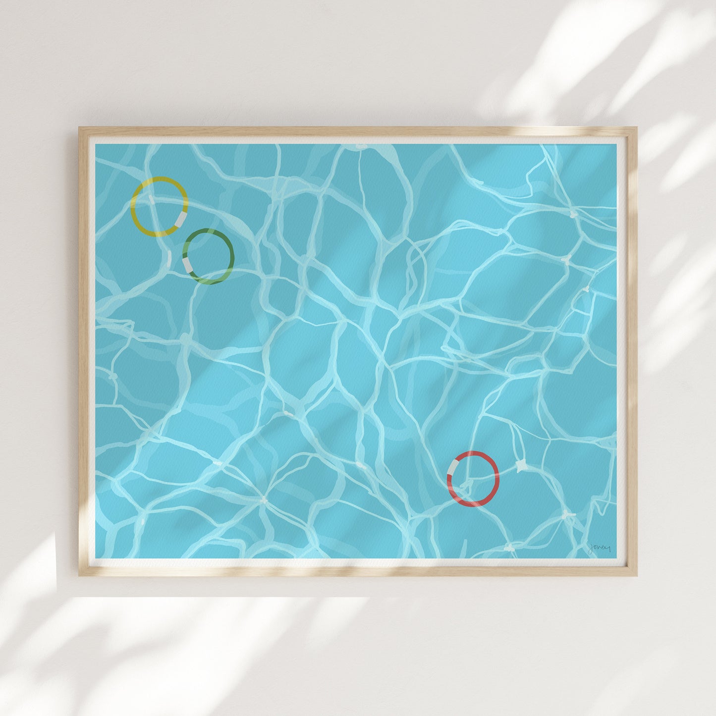 Dive Rings Art Print - Unframed or Framed - 160523