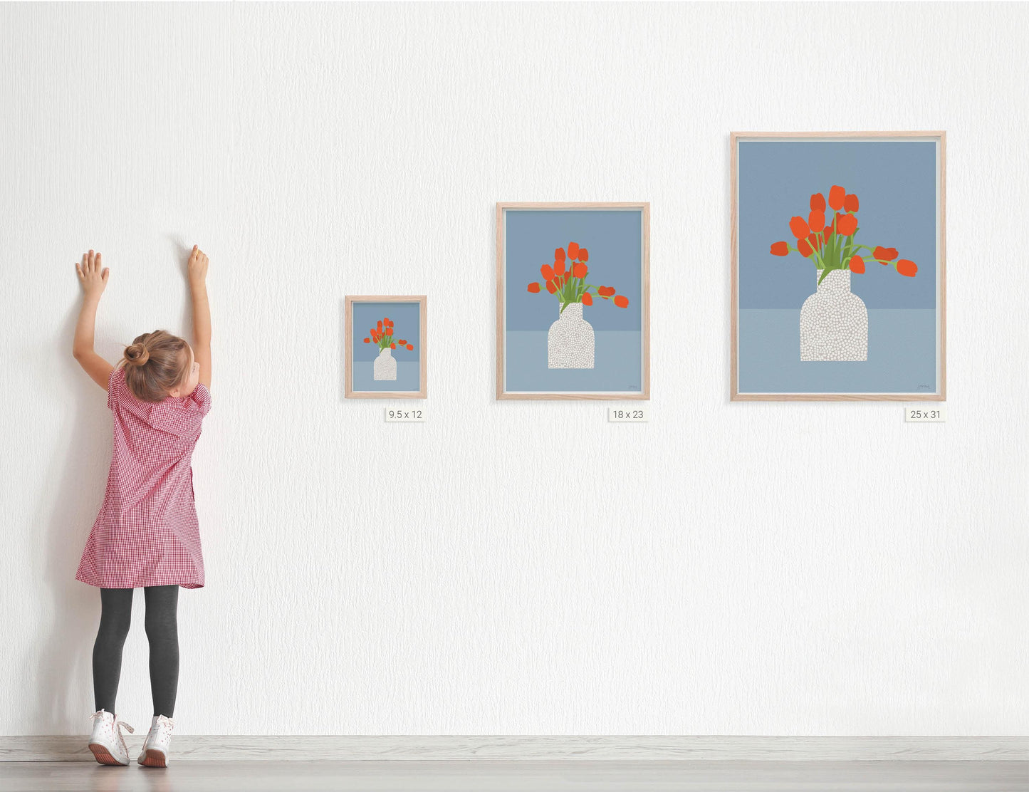 Tulips Still Life Art Print - Unframed or Framed - 250117