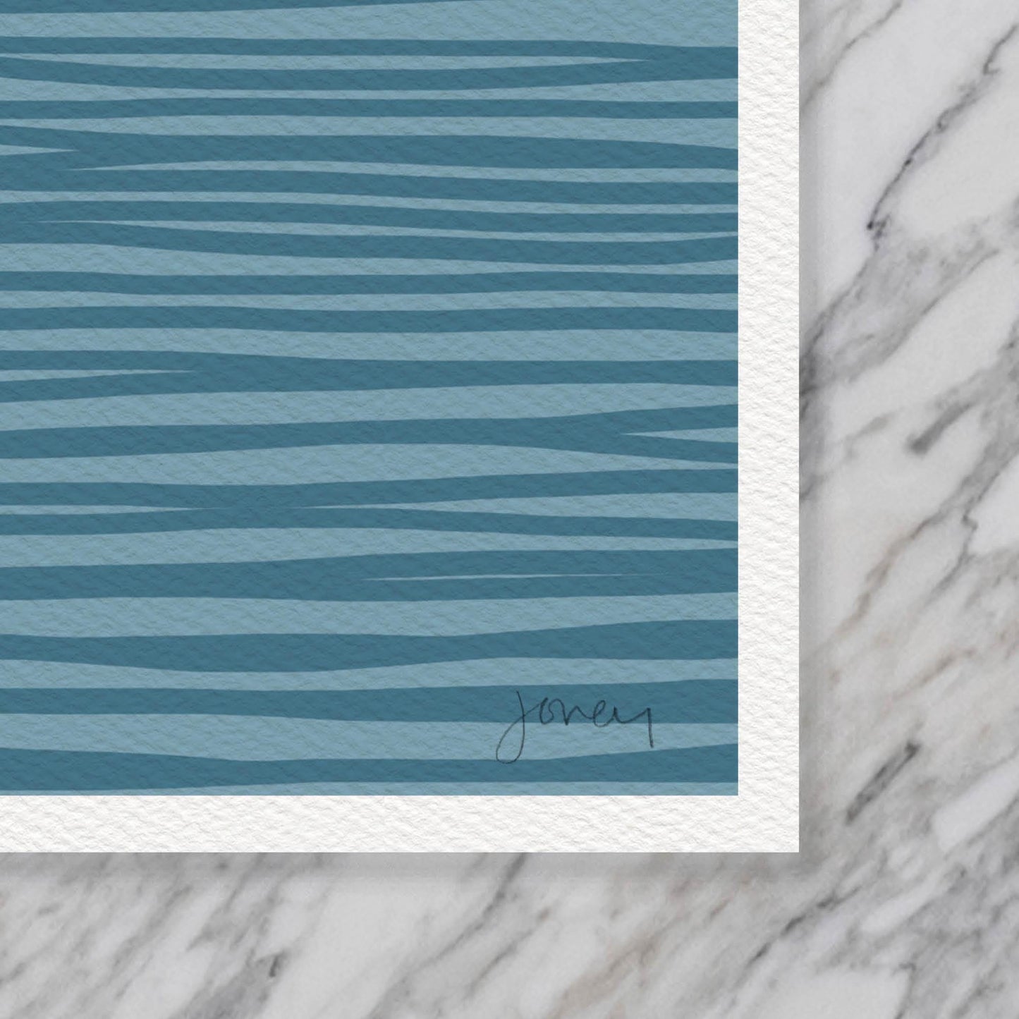 Yellow Labrador Swimming Art Print - Unframed or Framed - 140306