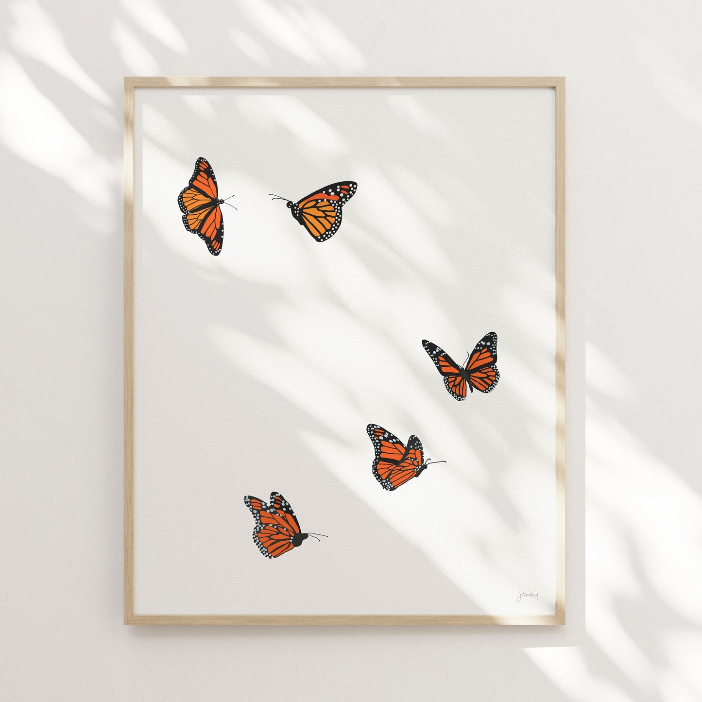 Butterflies Art Print - Unframed or Framed - 240215