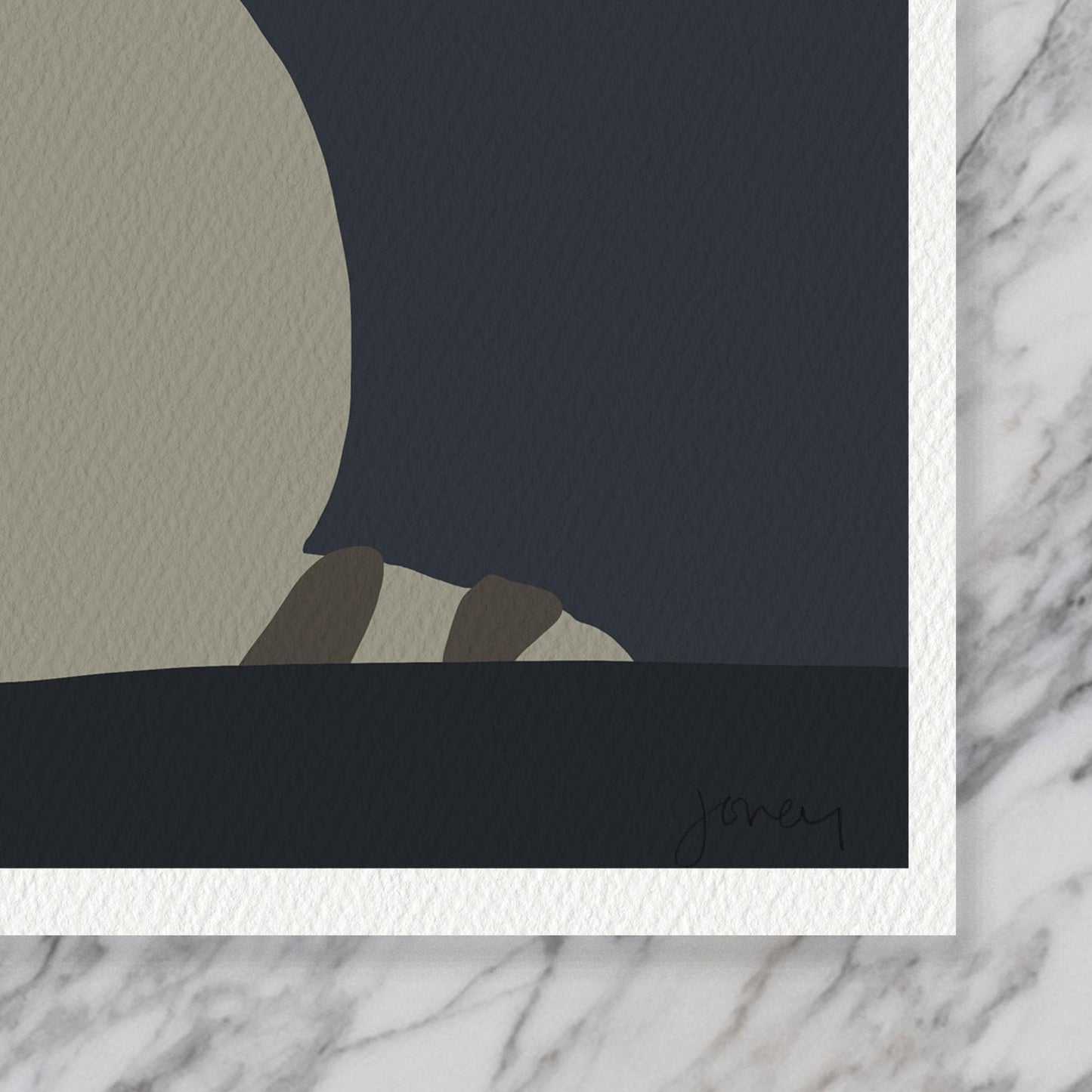 Raccoon Family Art Print - Unframed or Framed - 150723